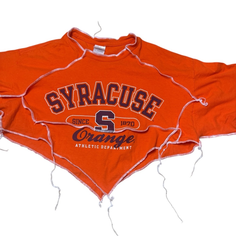 Syracuse Reworked Crop Top - Picture 2 of 4